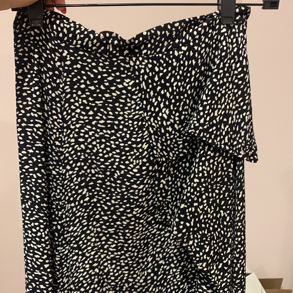 floral zara maxi skirt with slit - Picture 3 of 3